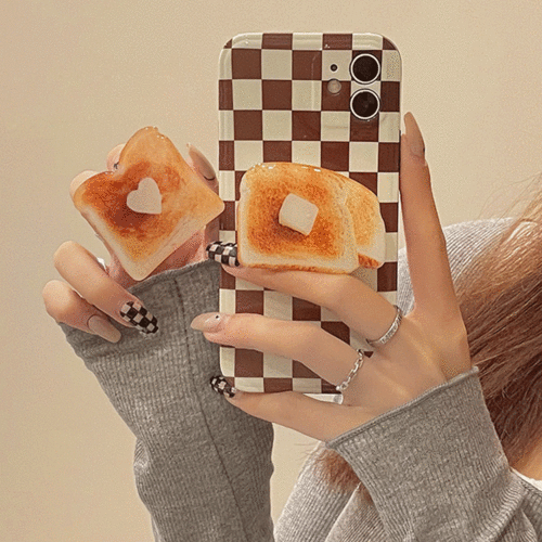 식빵 냠냠 베이커리 그립톡 악세서리 아이폰
